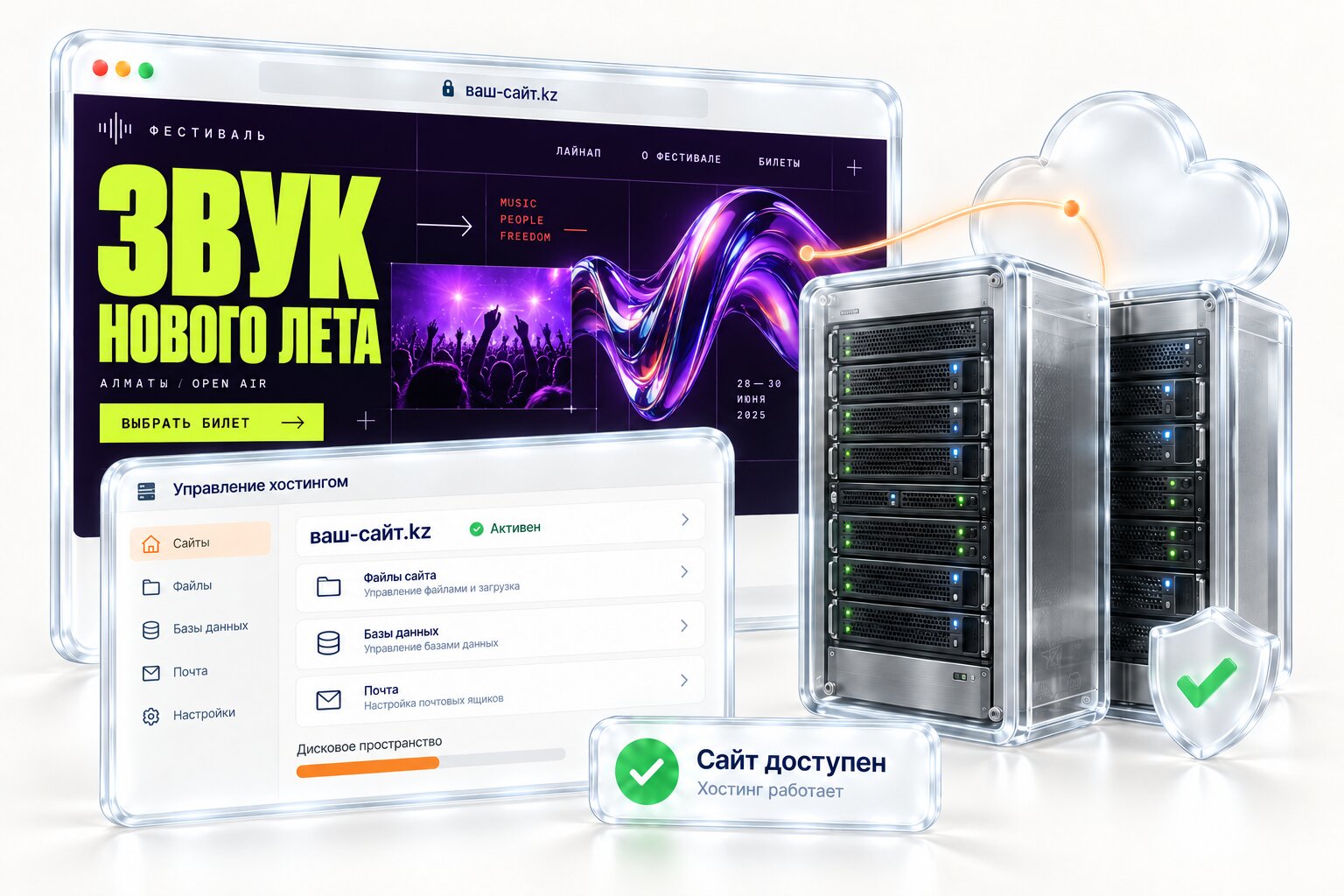 Мощный сервер VEXEL